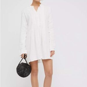 White Long Sleeve Dress